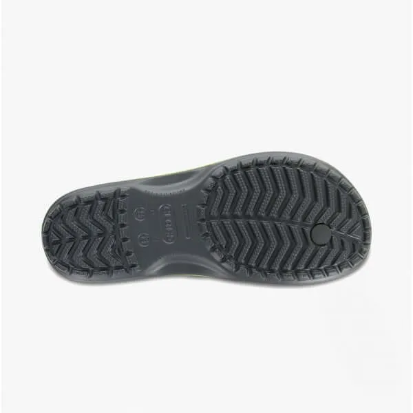 11033-0A1 CROCBAND FLIP Mens Sandals Graphite/Volt Green