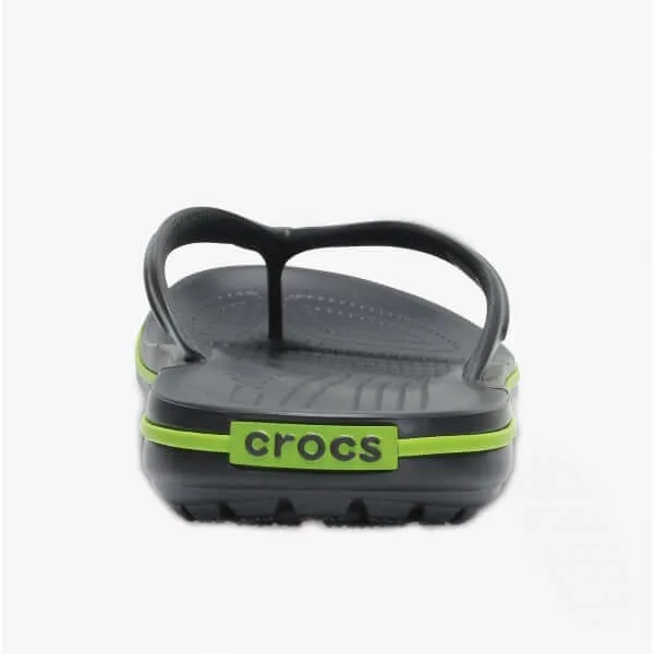 11033-0A1 CROCBAND FLIP Mens Sandals Graphite/Volt Green
