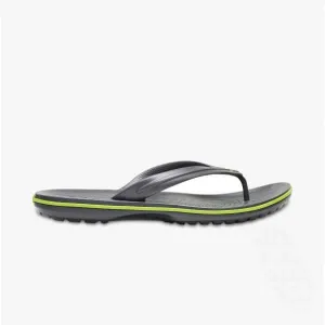 11033-0A1 CROCBAND FLIP Mens Sandals Graphite/Volt Green