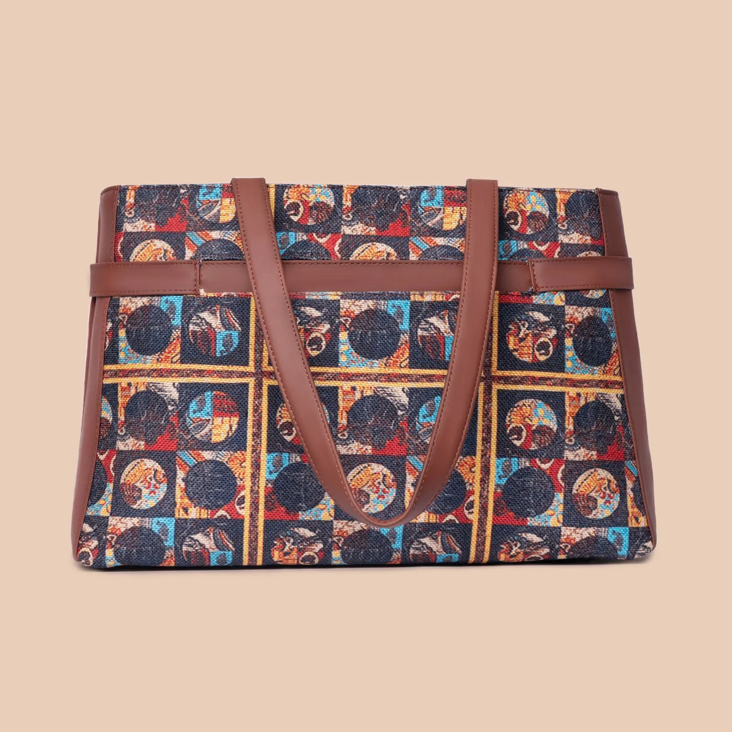 African Art Statement Office Bag