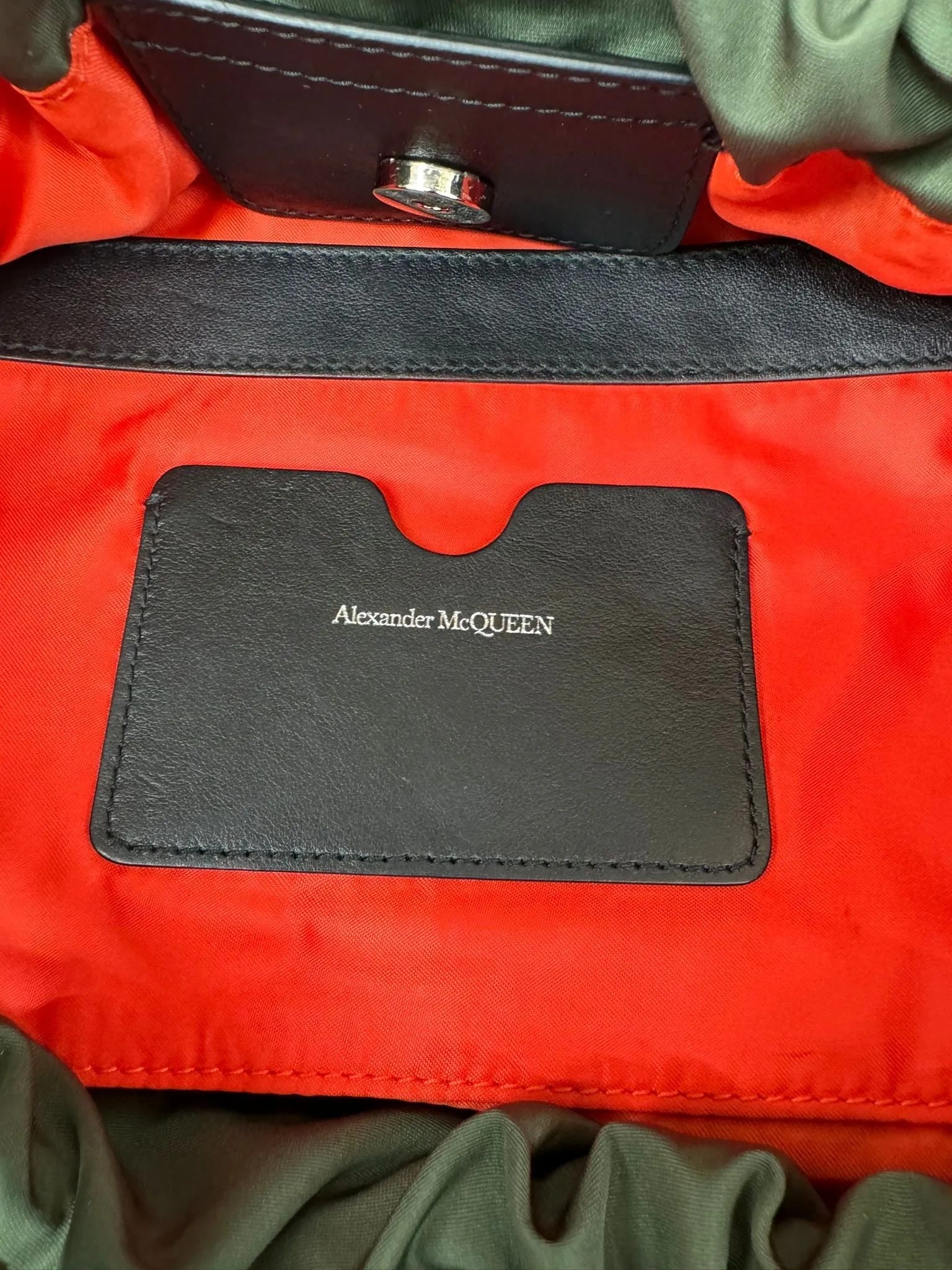 Alexander McQueen Crossbody Bag Green