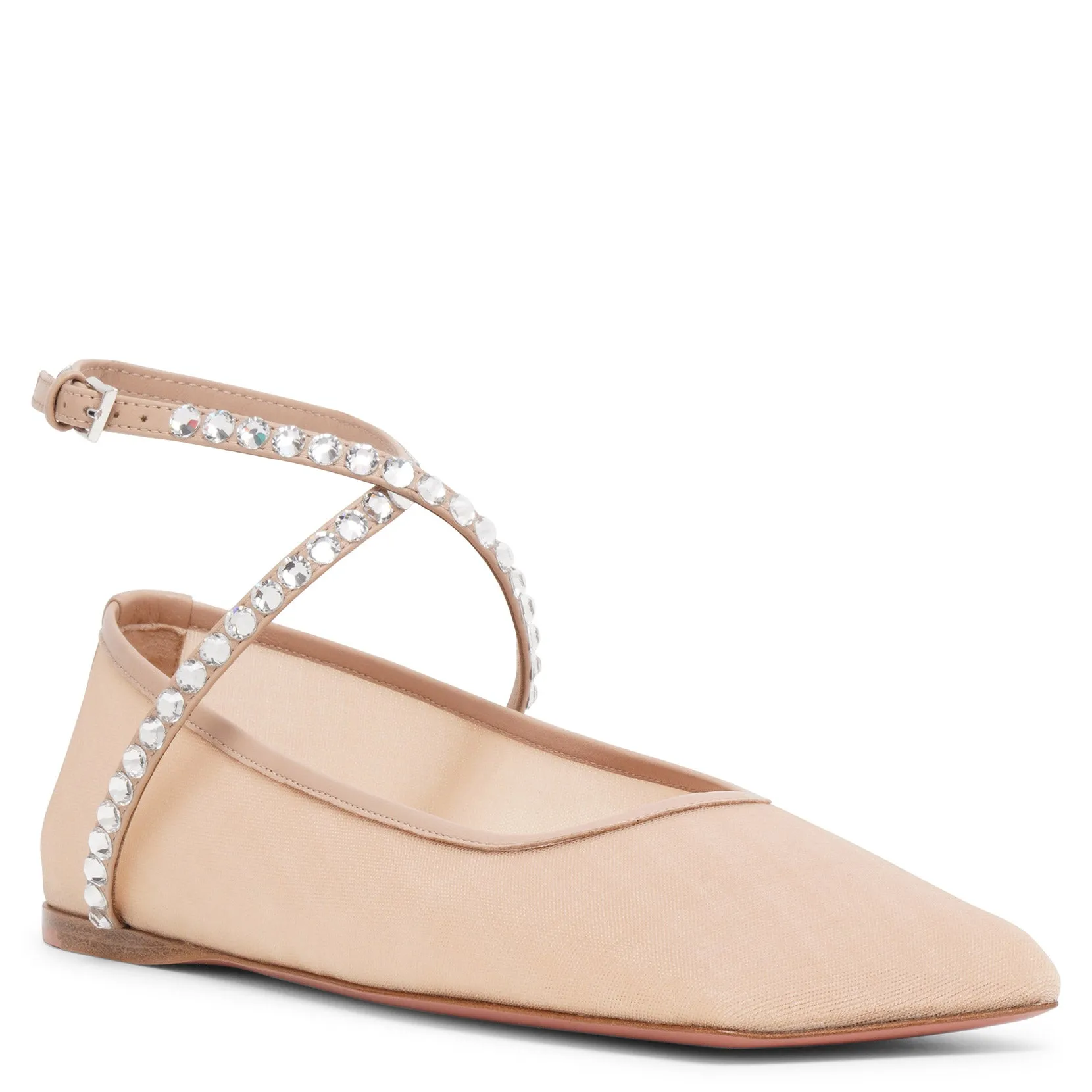 Ane mesh latte flats