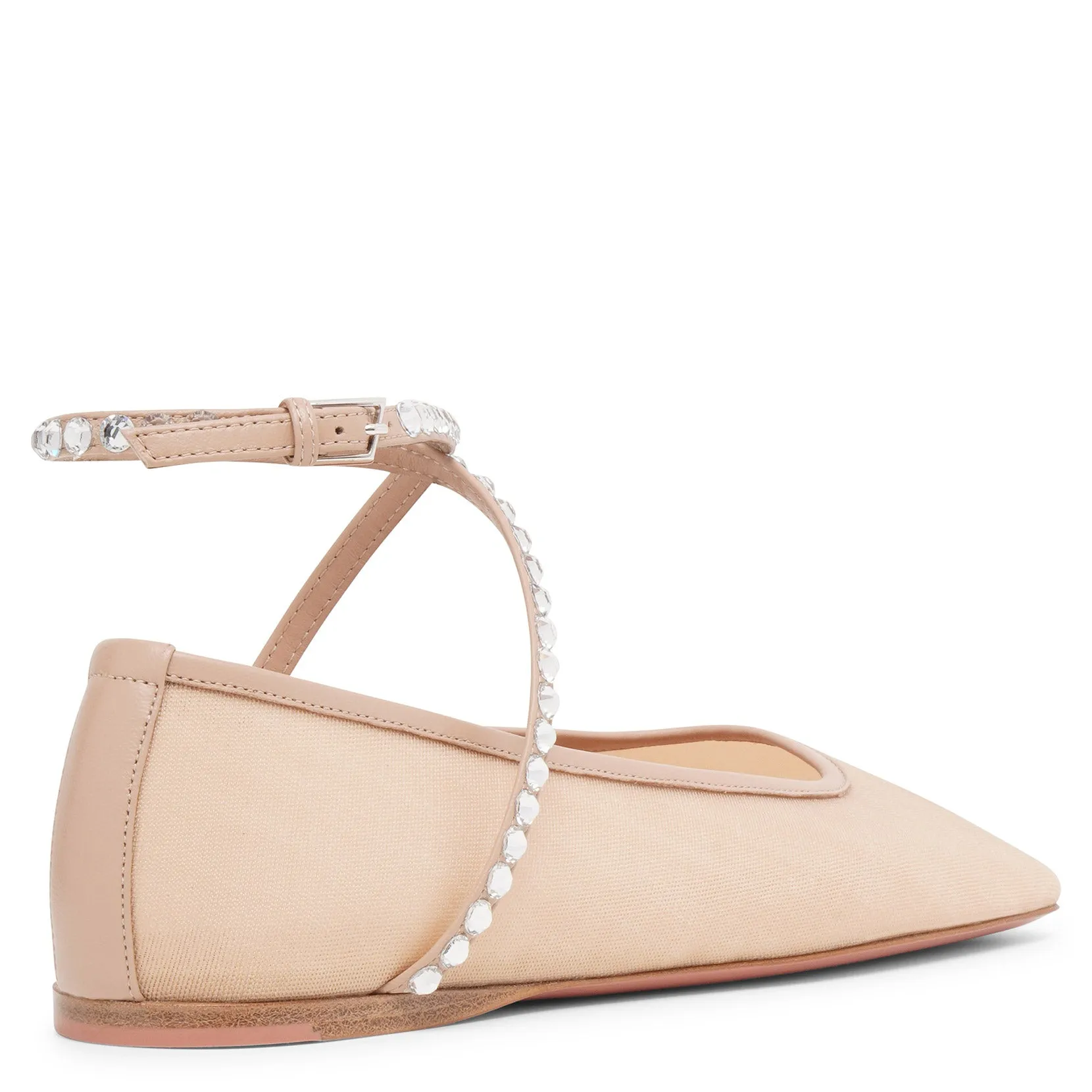 Ane mesh latte flats