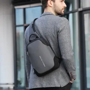 Anti-theft Sling Crossbody Bag Crossbody Bag Waterproof Men Sling Bag Fit 9.7 inch Ipad Fashion Shoulder Bag