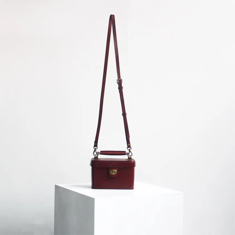 Cube Women's Leather Shoulder Purse Satchel Handbags For Women