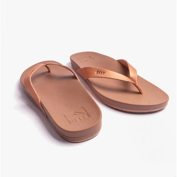 CUSHION COURT Ladies Flip-Flops Rose Gold