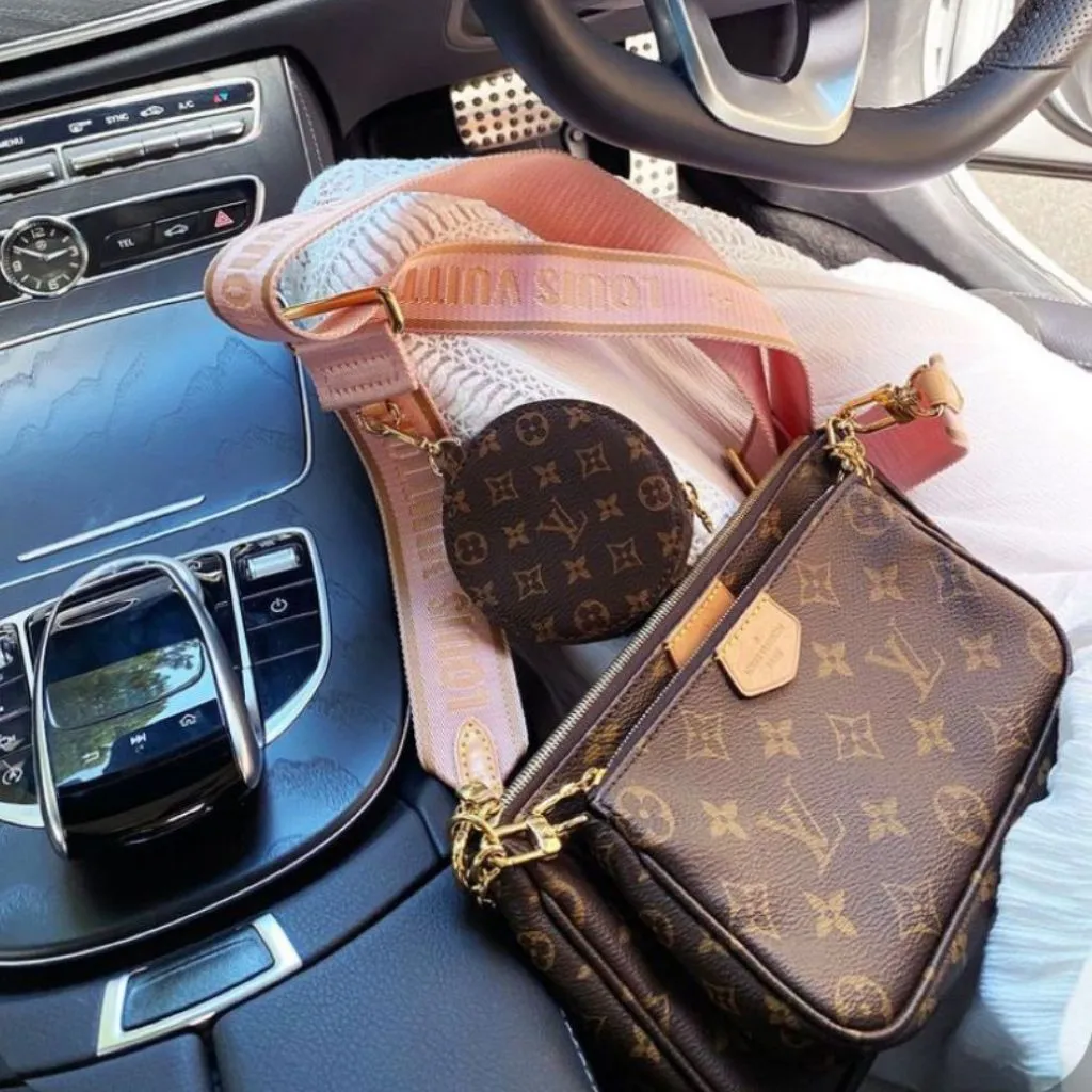 Designer Pochette Set Of 3 Handbag For Women