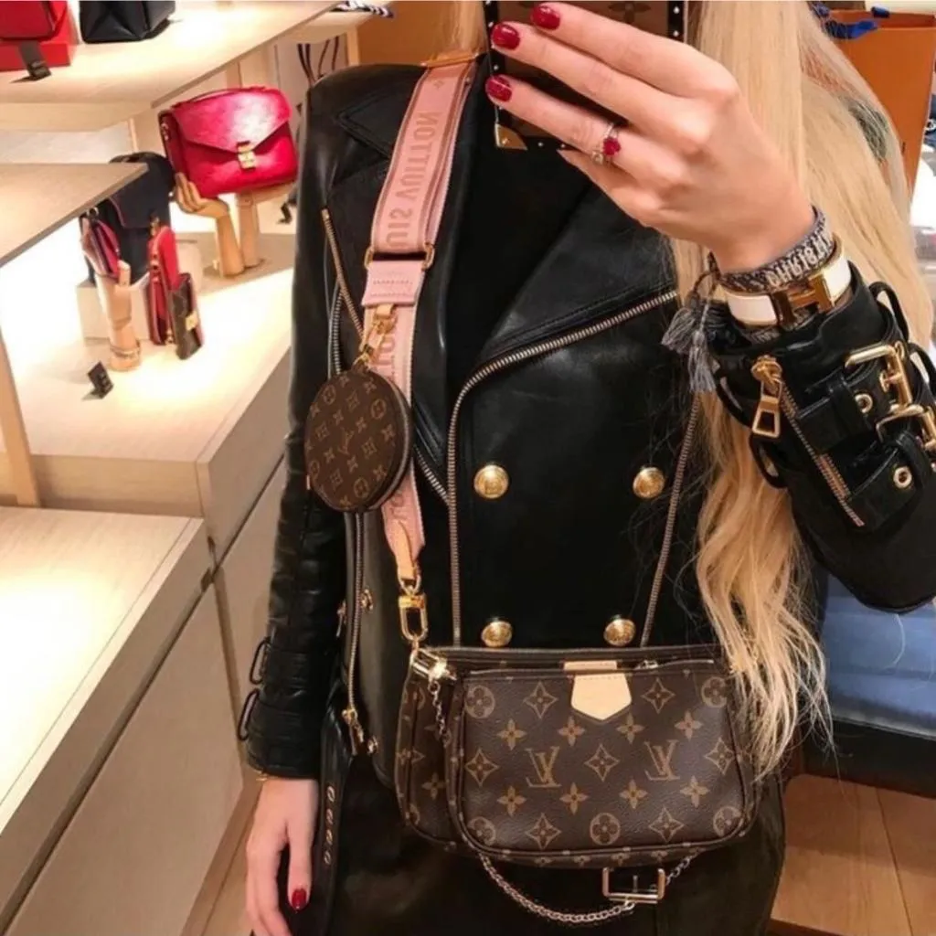 Designer Pochette Set Of 3 Handbag For Women