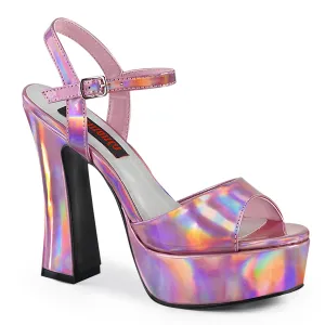DOLLY-09 DemoniaCult Pink Sexy Women's Sandals (Alternative Footwear)