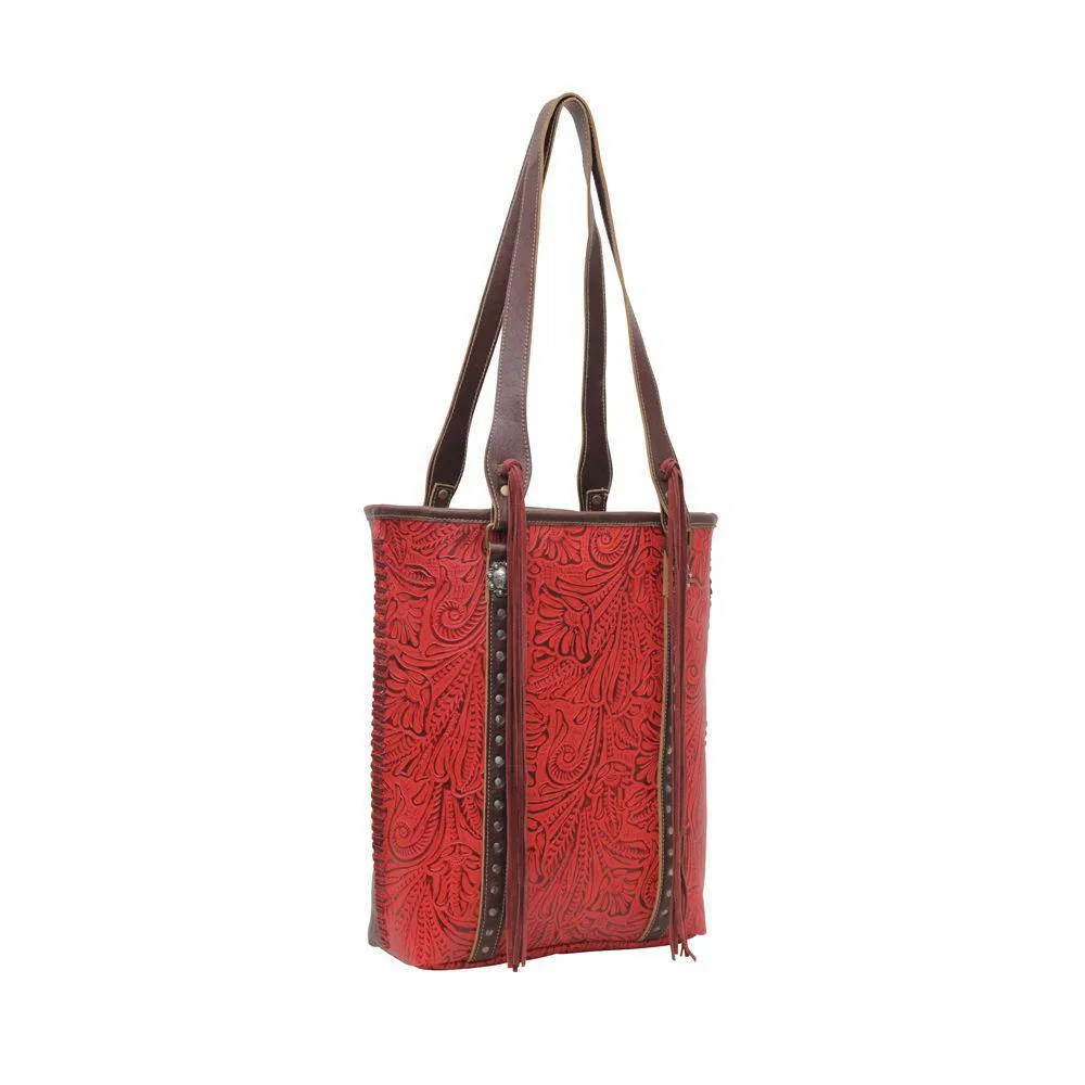 Envision Leather and Hairon Tote Bag