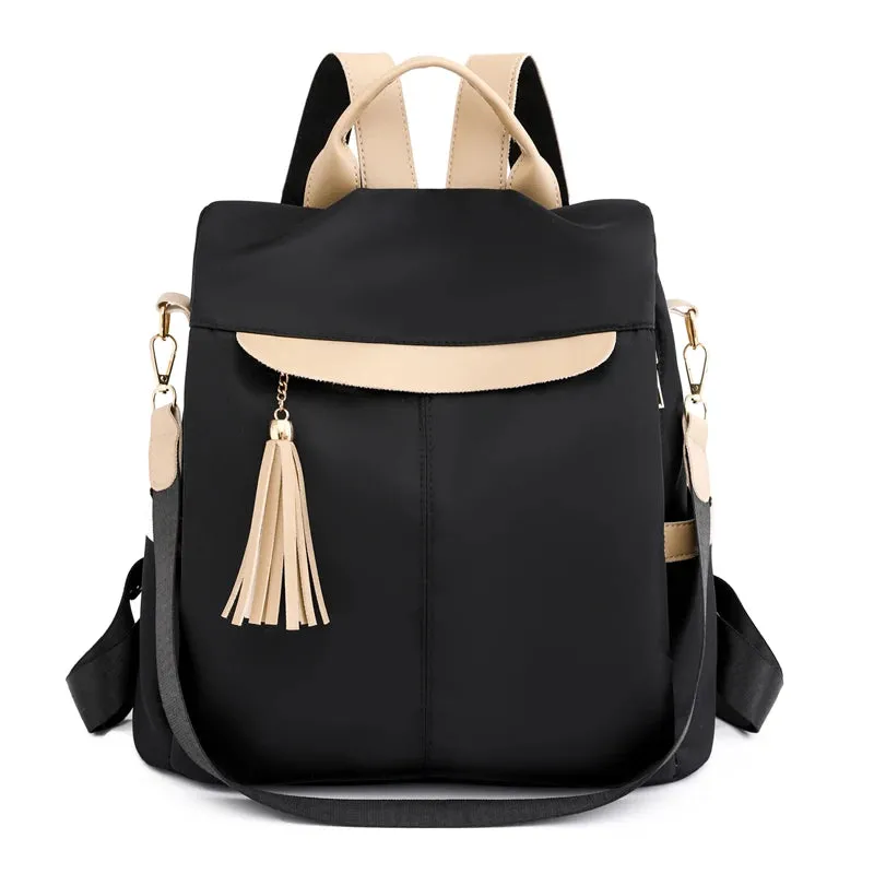 Fashion Anti-theft Women Backpacks Nylon Cloth Shoulder Bags