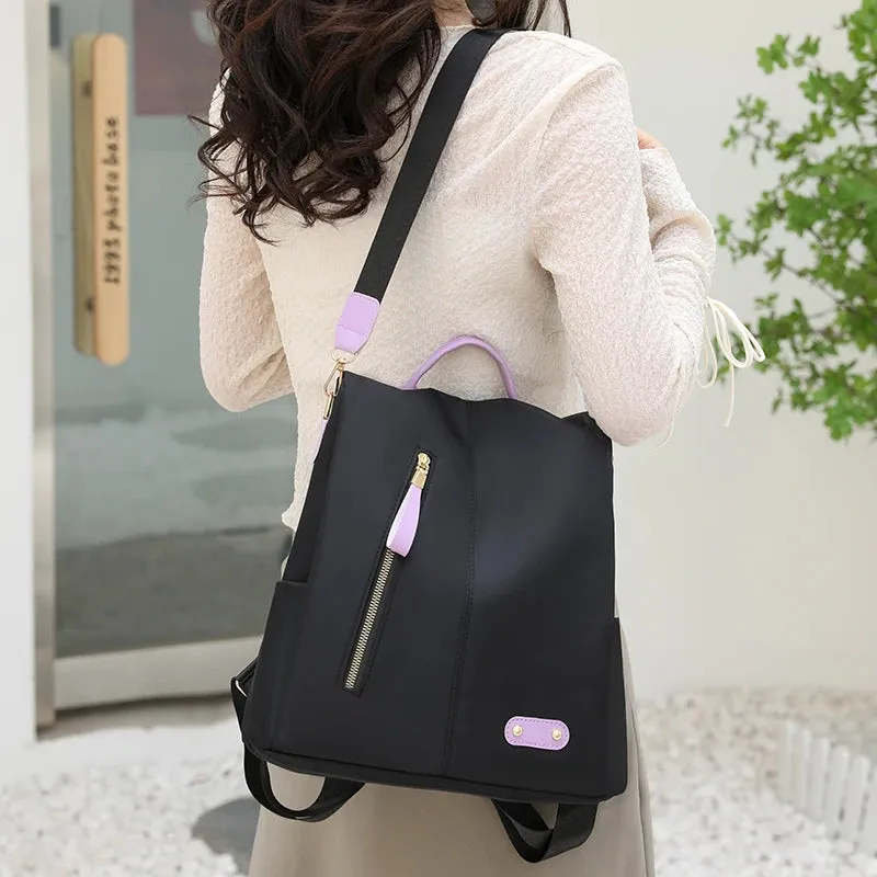 Fashion Anti Theft Women's Backpack Student Backpacks Teenage Girl School Bags