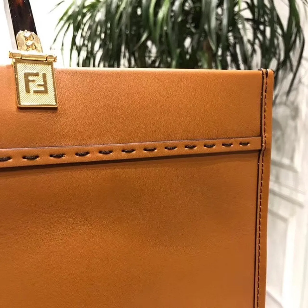 FI Sunshine Large Tote Bag Brown For Women, Women&#8217;s Handbags, Shoulder And Crossbody Bags 15.7in/40cm FF 8BH372ABVLF0PWZ
