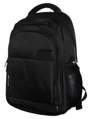 Fino SK-9018 Business 15 inch Laptop Backpack-19 Litre- Black