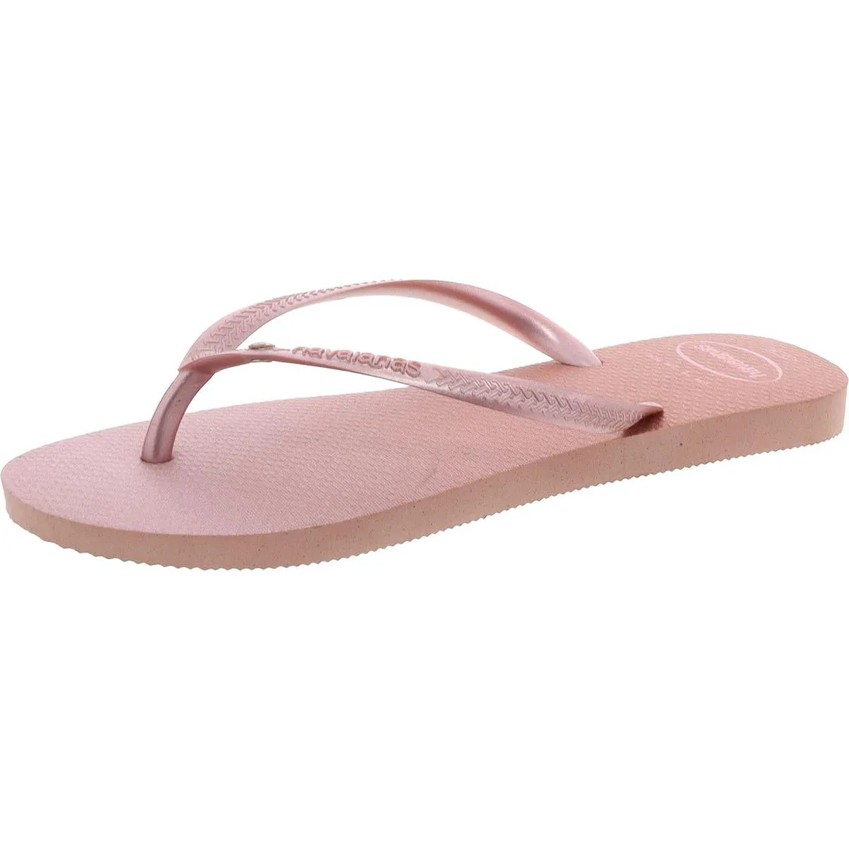 Havaianas Womens Alpargatae Flat Slip On Flip-Flops
