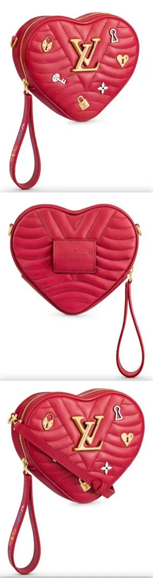 Heart New Wave Bag, Red