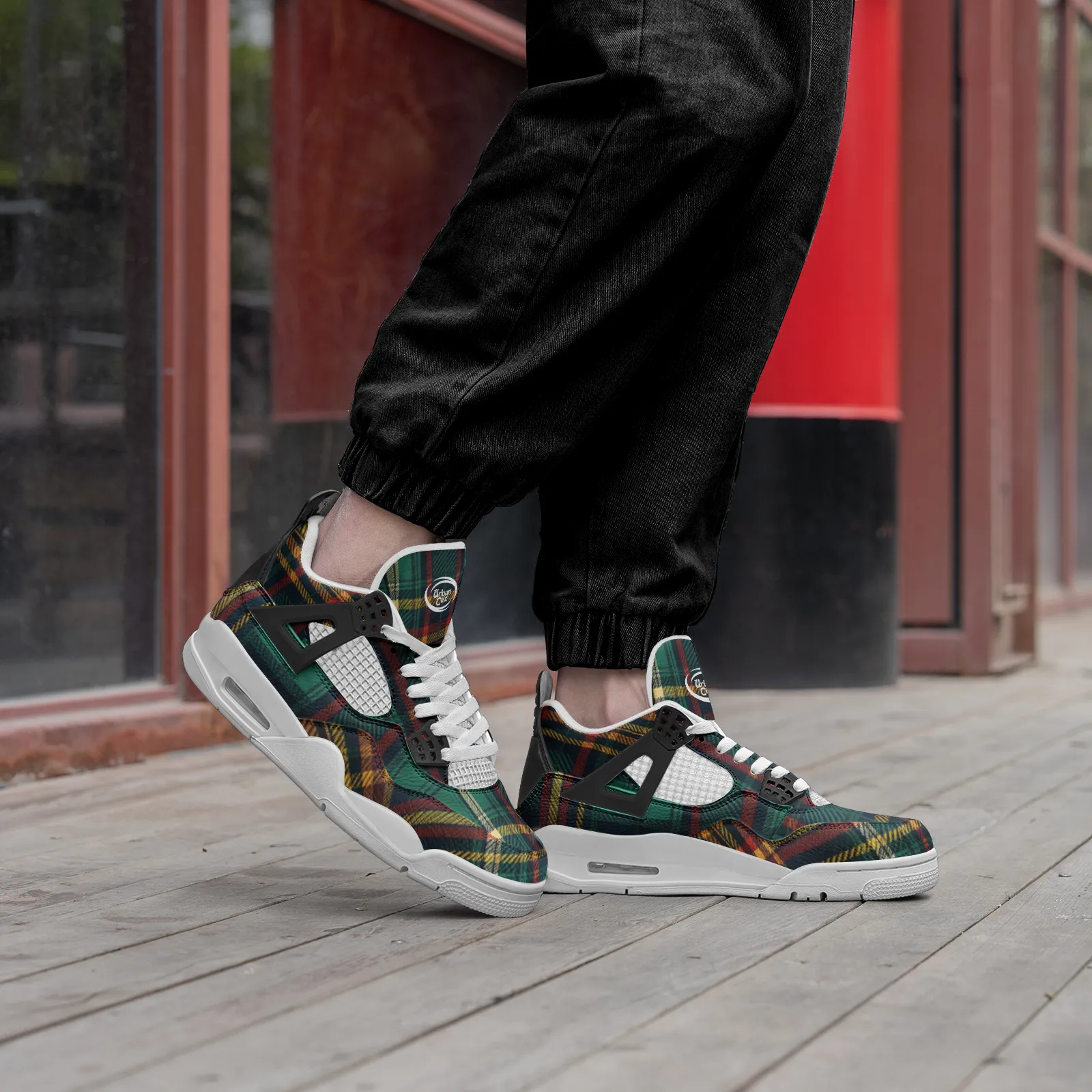 Highland Plaid Fashion Sneakers