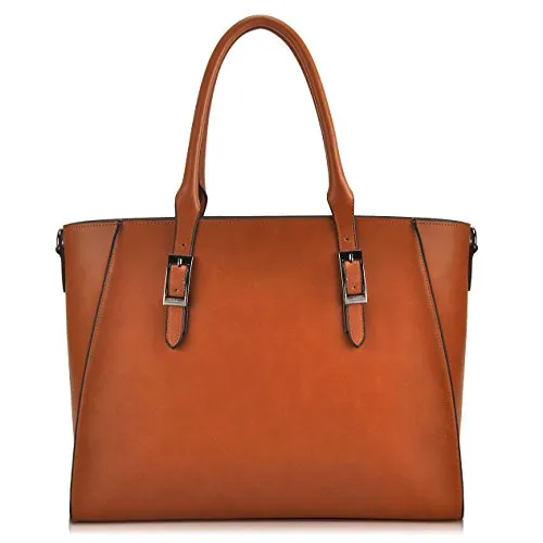 IAITU Laptop Tote Bag,15.6 Inch Crossbody Laptop Bag Casual Work Business Handbag with Smooth