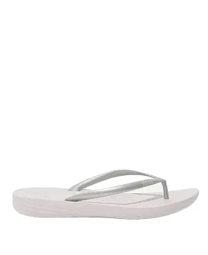 Iqushion Ergonomic Flip-Flops - Silver