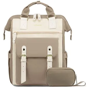 Laptop Backpack, 15.6 Inch School Backpack Teen with Data Cable Pouch & USB Charging Port, Waterproof Backpack Bag School Bag for School Uni Office Travel Business