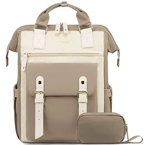 Laptop Backpack, 15.6 Inch School Backpack Teen with Data Cable Pouch & USB Charging Port, Waterproof Backpack Bag School Bag for School Uni Office Travel Business