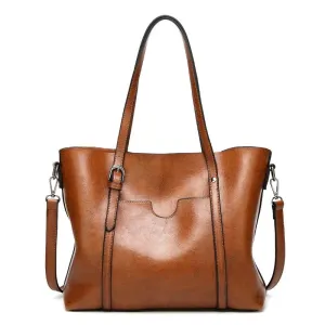 Large Capacity Leather Handbag【Time Limited Offer 3999Ksh】
