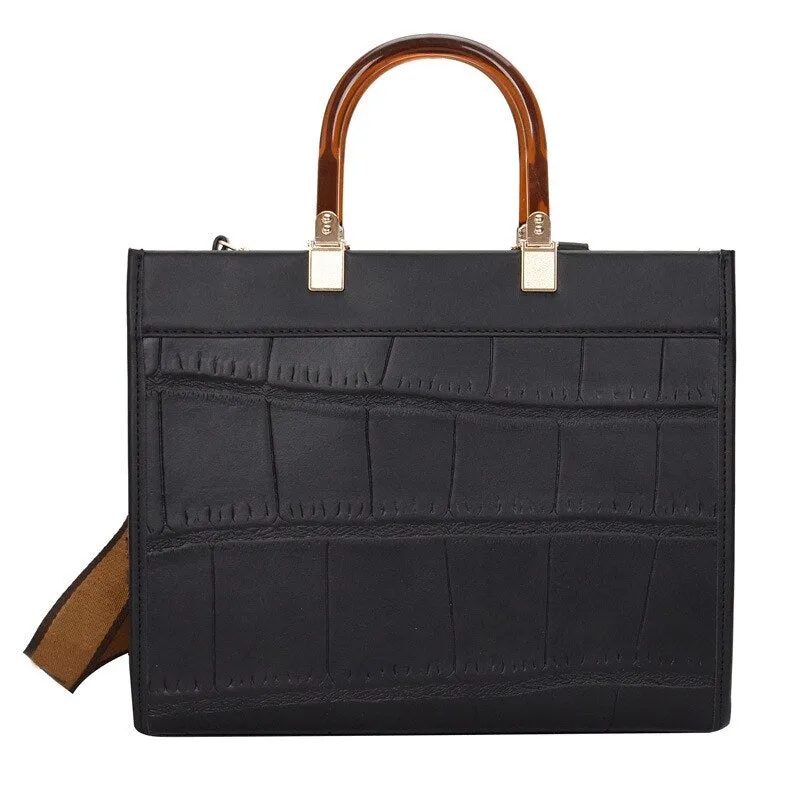 Large Capacity Women Pu Leather Handbags High Quality Ladies Shoulder Messenger Bag Fashion Female Tote Crossbody Bags for Women