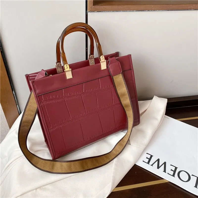 Large Capacity Women Pu Leather Handbags High Quality Ladies Shoulder Messenger Bag Fashion Female Tote Crossbody Bags for Women