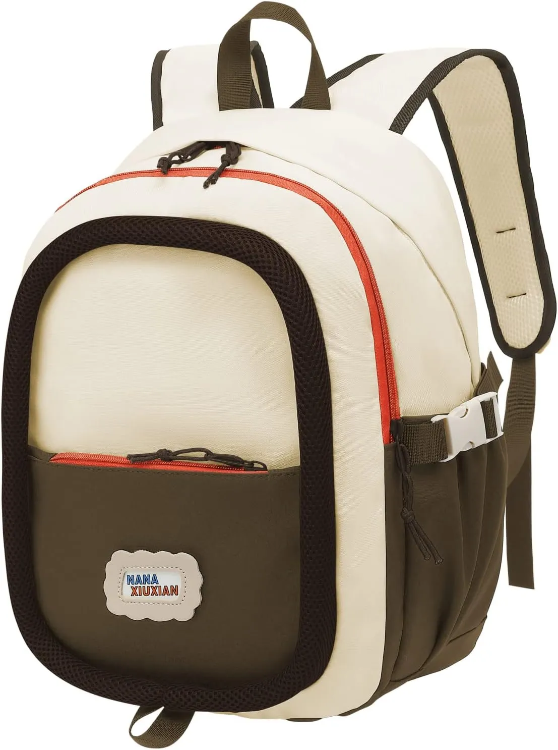 Leaper Water-resistant Laptop Backpacks Lightweight Shoulder Backpack Cute Travel Satchel Black