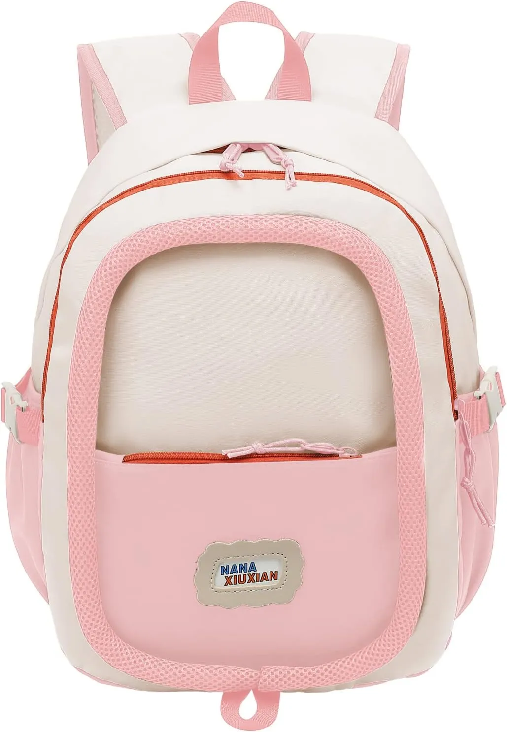 Leaper Water-resistant Laptop Backpacks Lightweight Shoulder Backpack Cute Travel Satchel Black