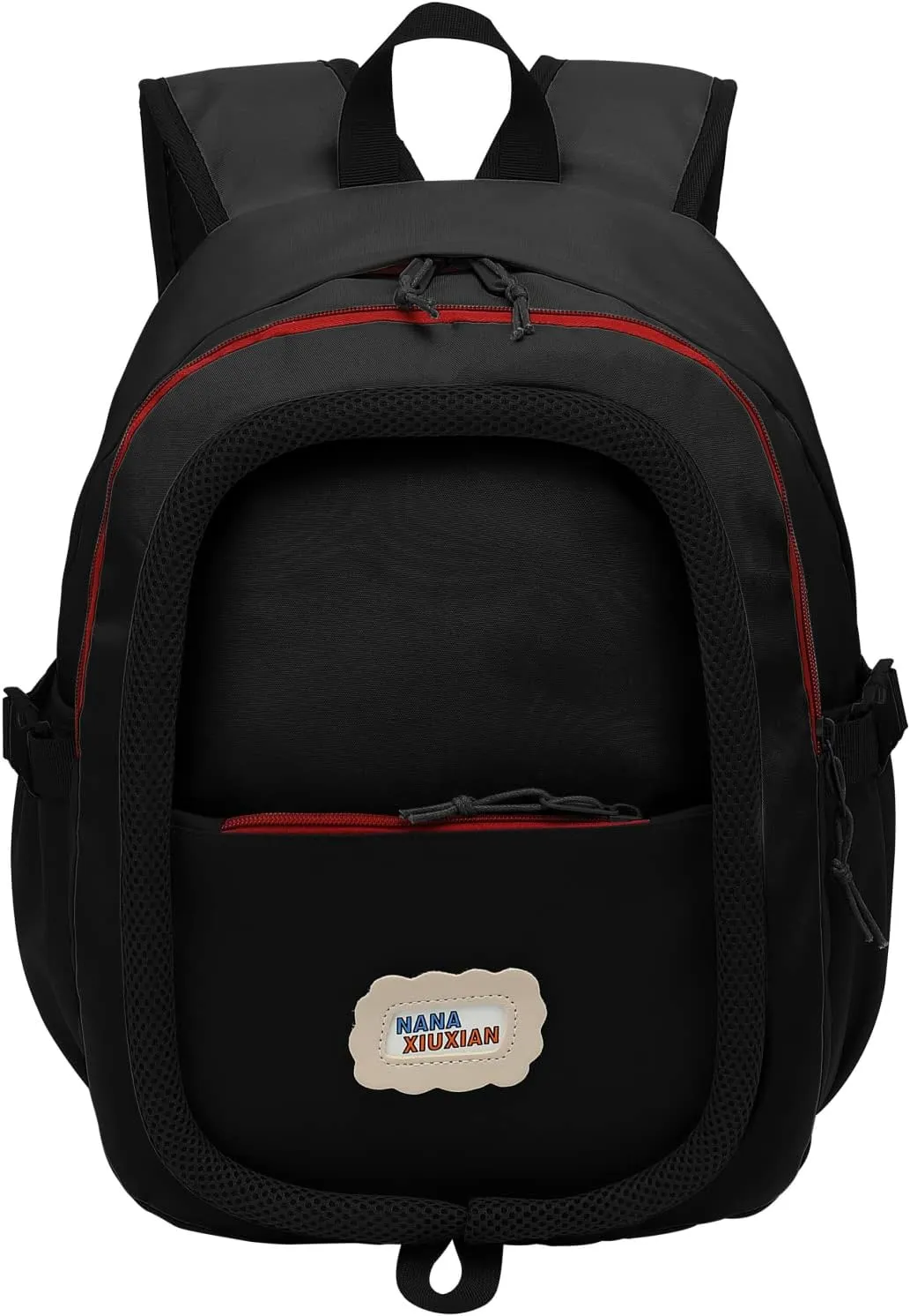 Leaper Water-resistant Laptop Backpacks Lightweight Shoulder Backpack Cute Travel Satchel Black