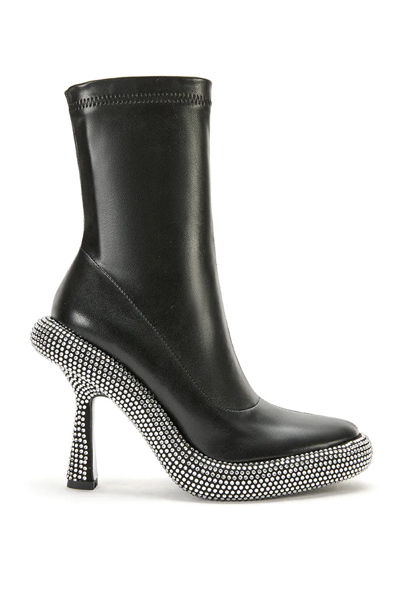 MAE-BLACK STILETTO BOOTIE