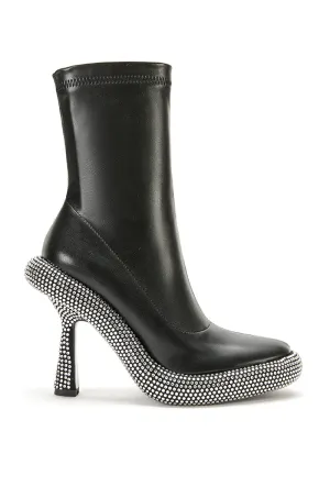 MAE-BLACK STILETTO BOOTIE