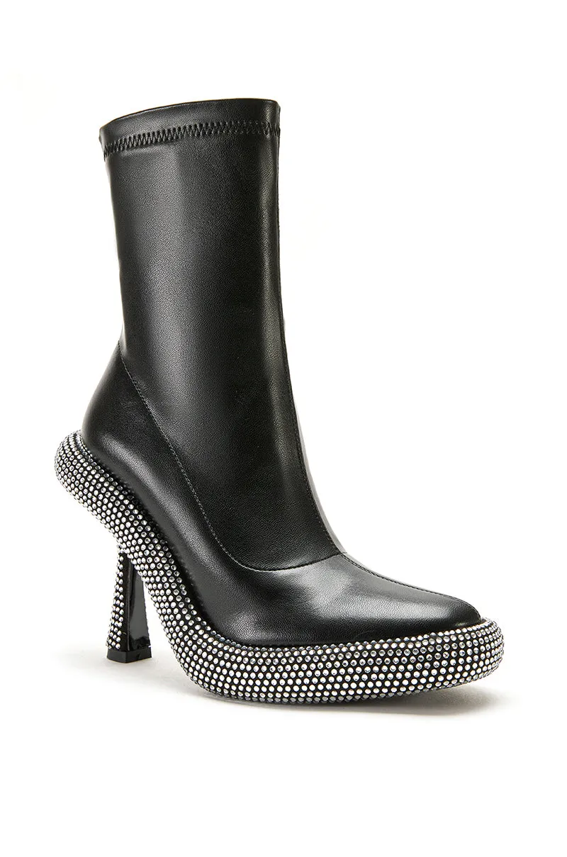 MAE-BLACK STILETTO BOOTIE