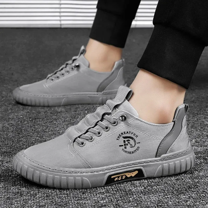Men Casual Shoes Breathable Ice Silk Male Loafers Slip on Walking Flats Shoes Vulcanized Shoes for New Men Comfortable Sneakers