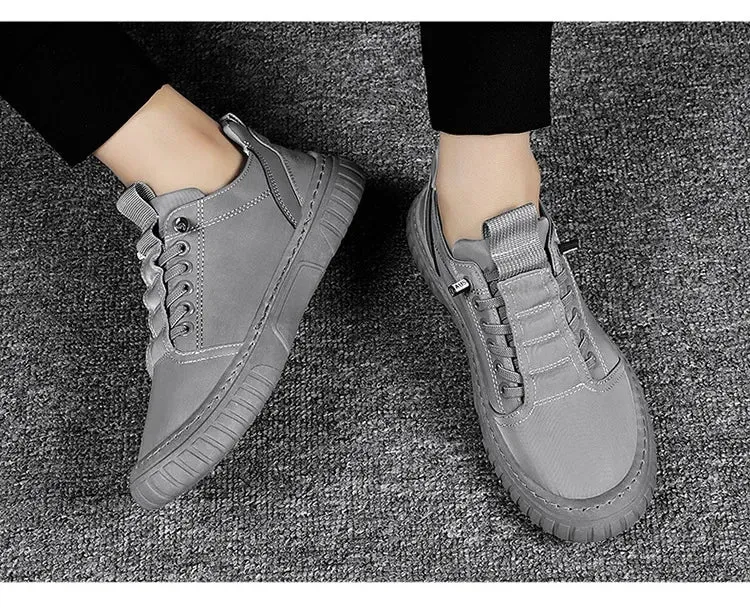 Men Casual Shoes Breathable Ice Silk Male Loafers Slip on Walking Flats Shoes Vulcanized Shoes for New Men Comfortable Sneakers