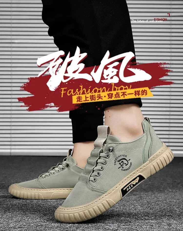 Men Casual Shoes Breathable Ice Silk Male Loafers Slip on Walking Flats Shoes Vulcanized Shoes for New Men Comfortable Sneakers
