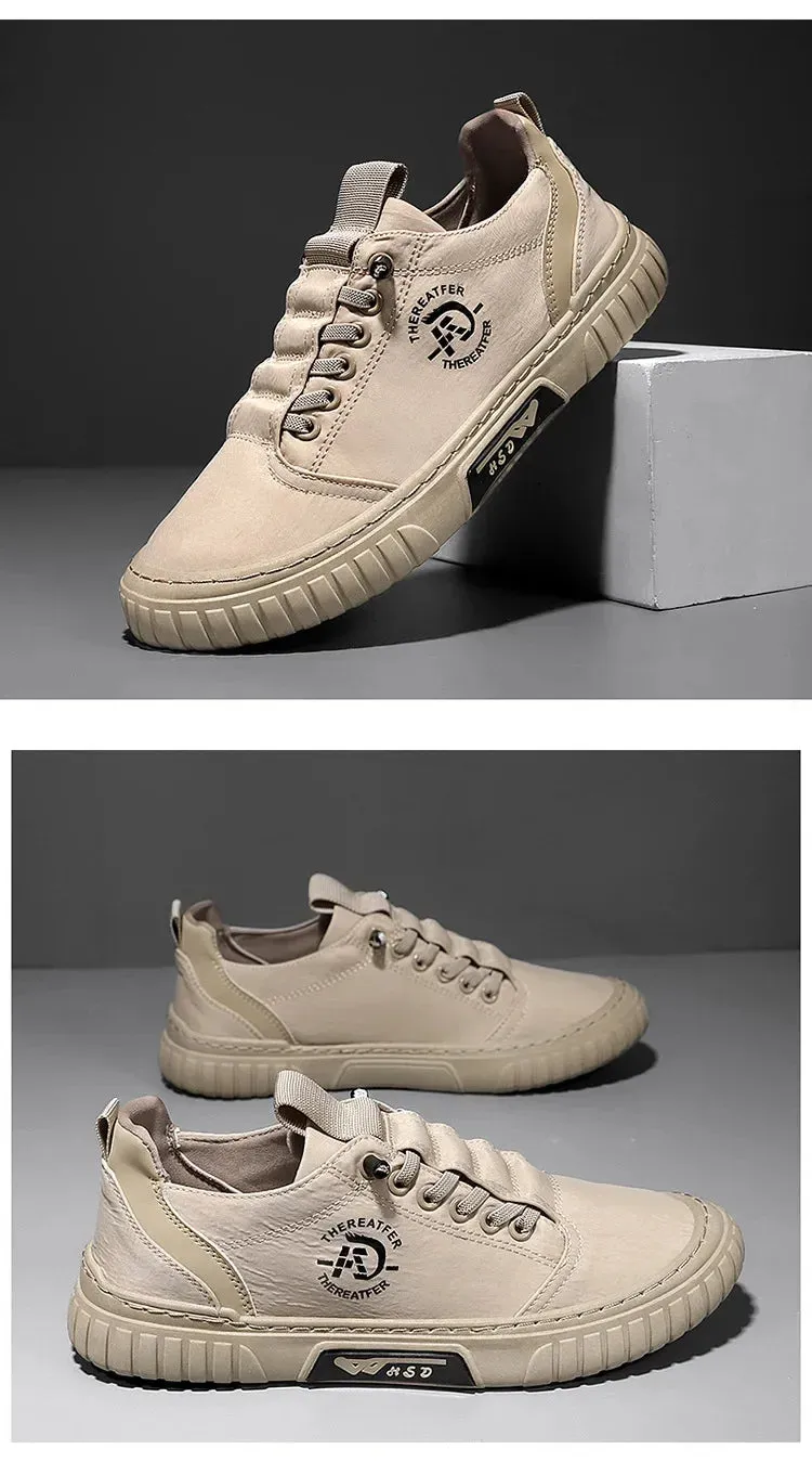 Men Casual Shoes Breathable Ice Silk Male Loafers Slip on Walking Flats Shoes Vulcanized Shoes for New Men Comfortable Sneakers