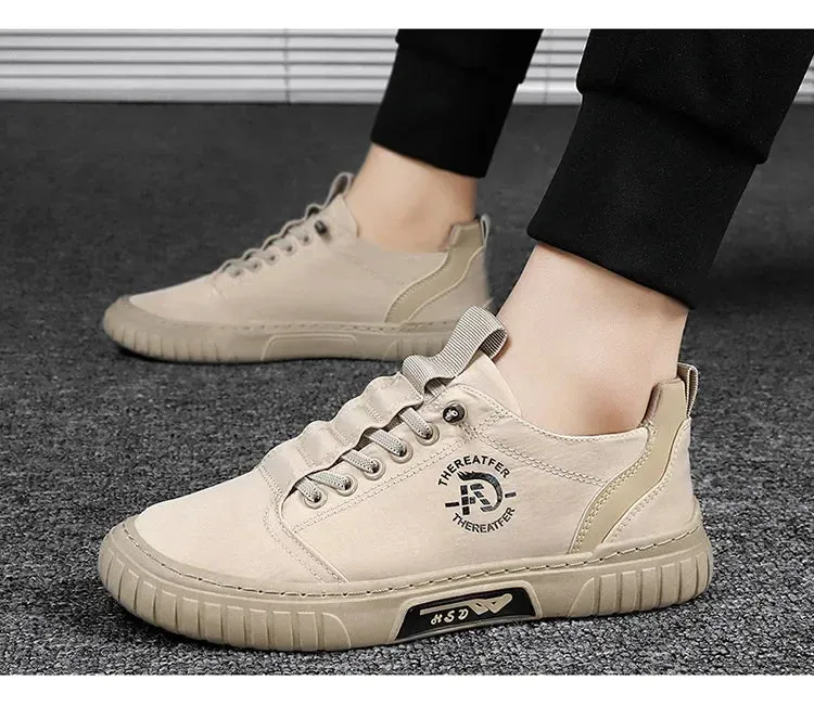 Men Casual Shoes Breathable Ice Silk Male Loafers Slip on Walking Flats Shoes Vulcanized Shoes for New Men Comfortable Sneakers