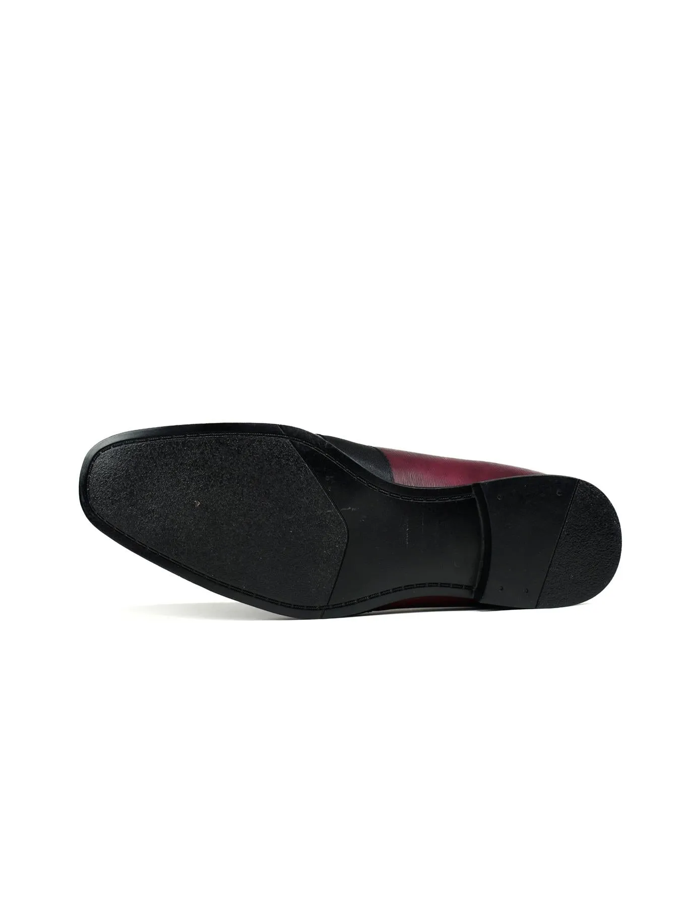 Men's Formal Slip On Shoes Burgundy
