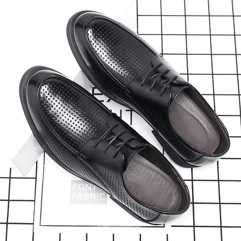 Men's Leather Business Formal Shoes (In Stock)