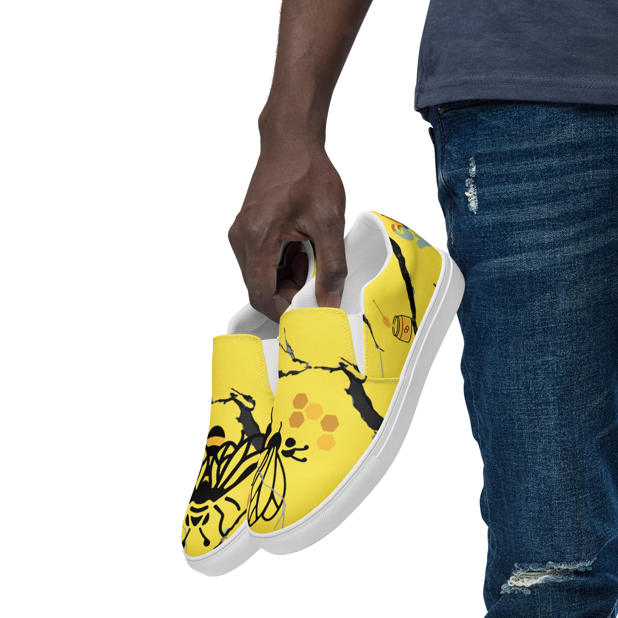 Men’s slip-on canvas shoes