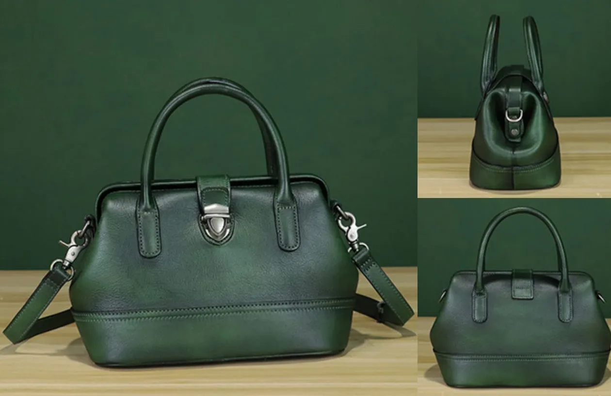 Multicolor Womens Small Leather Shoulder Purse Genuine Leather Handbags For Ladies