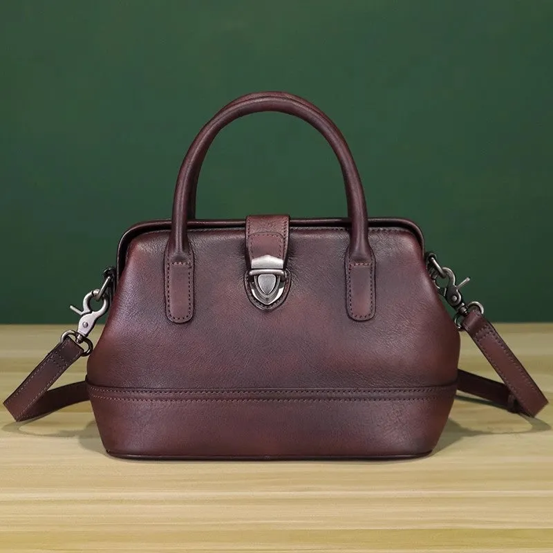 Multicolor Womens Small Leather Shoulder Purse Genuine Leather Handbags For Ladies