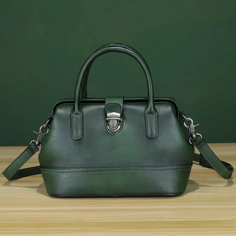 Multicolor Womens Small Leather Shoulder Purse Genuine Leather Handbags For Ladies