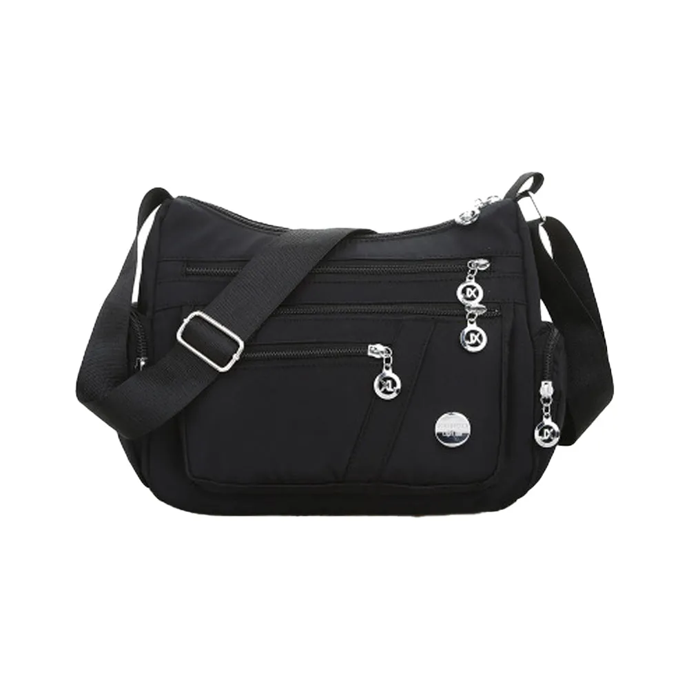 Multifunctional Casual Crossbody Shoulder Bag Handbags for Women Black