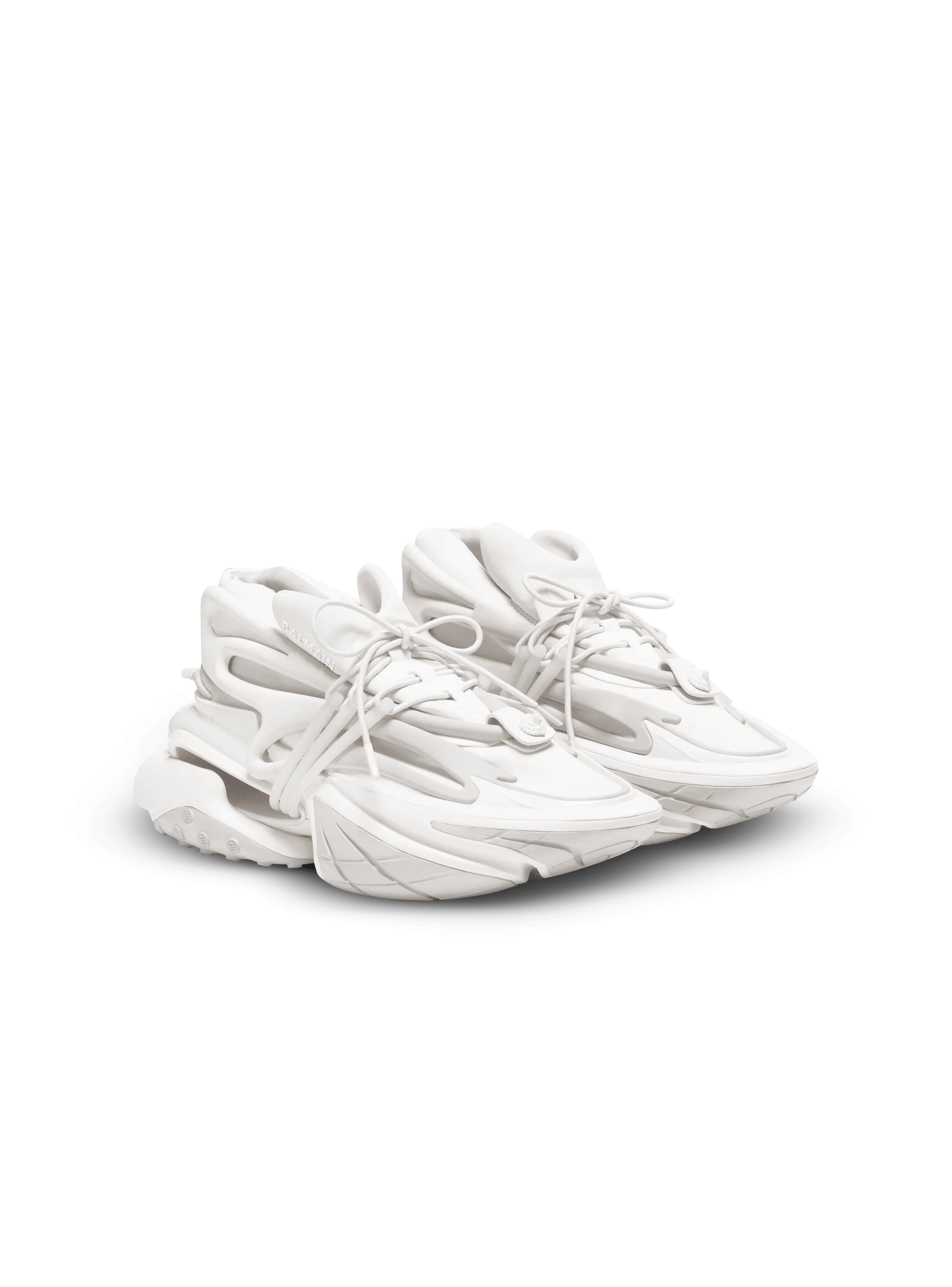 Neoprene And Leather Unicorn Low-Top Sneakers