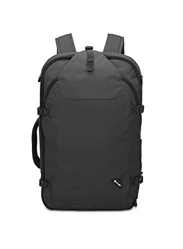 Pacsafe Venturesafe Exp45 Anti-Theft Carry-On Travel Backpack, Black