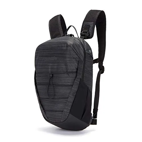 Pacsafe Venturesafe X12 12L Anti-Theft Outdoor Daypack-Fits 11" Laptop, Charcoal Diamond, 12 Liter