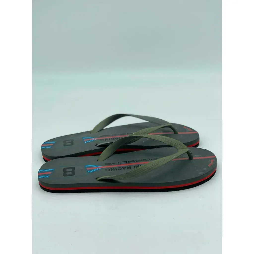 Porsche Driver's Selection Flip Flops/Sandals -Martini Racing Collection Size L